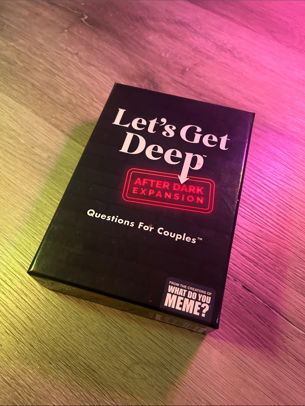 Let’s Get Deep After Dark Expansion - Couples Question Game